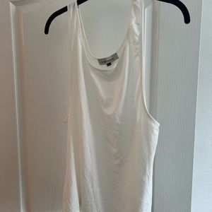 Angel Maternity White Tank SZ M
